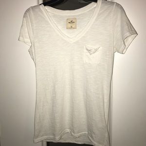 Hollister White Tee
